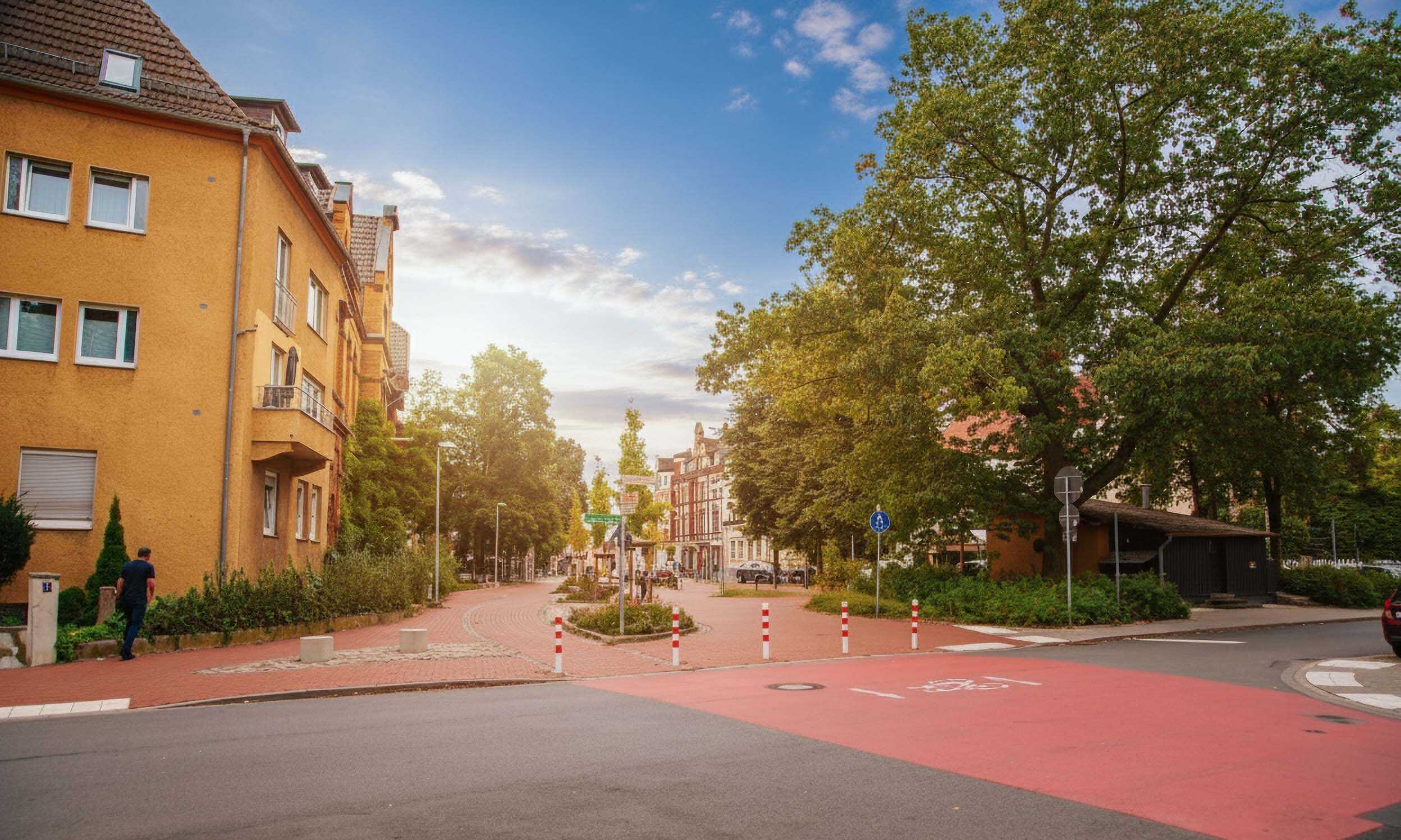 Erneuerter Finkenborner Weg