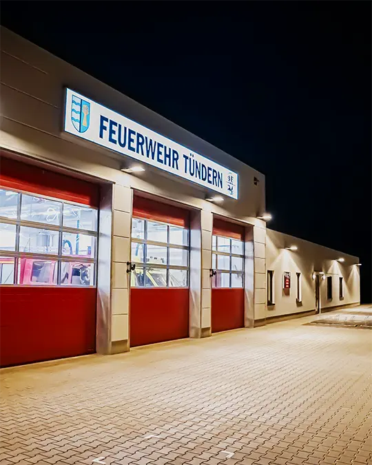 Neues Feuerwehrhaus in Tündern