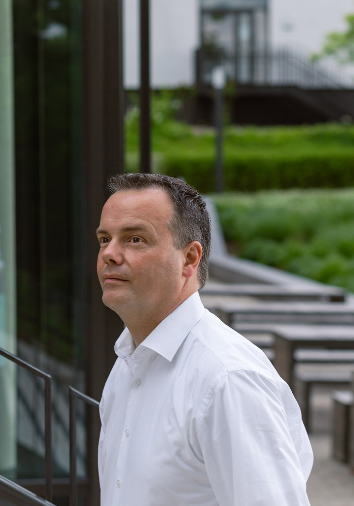 Porträt von Claudio Griese, Oberbürgermeister von Hameln
